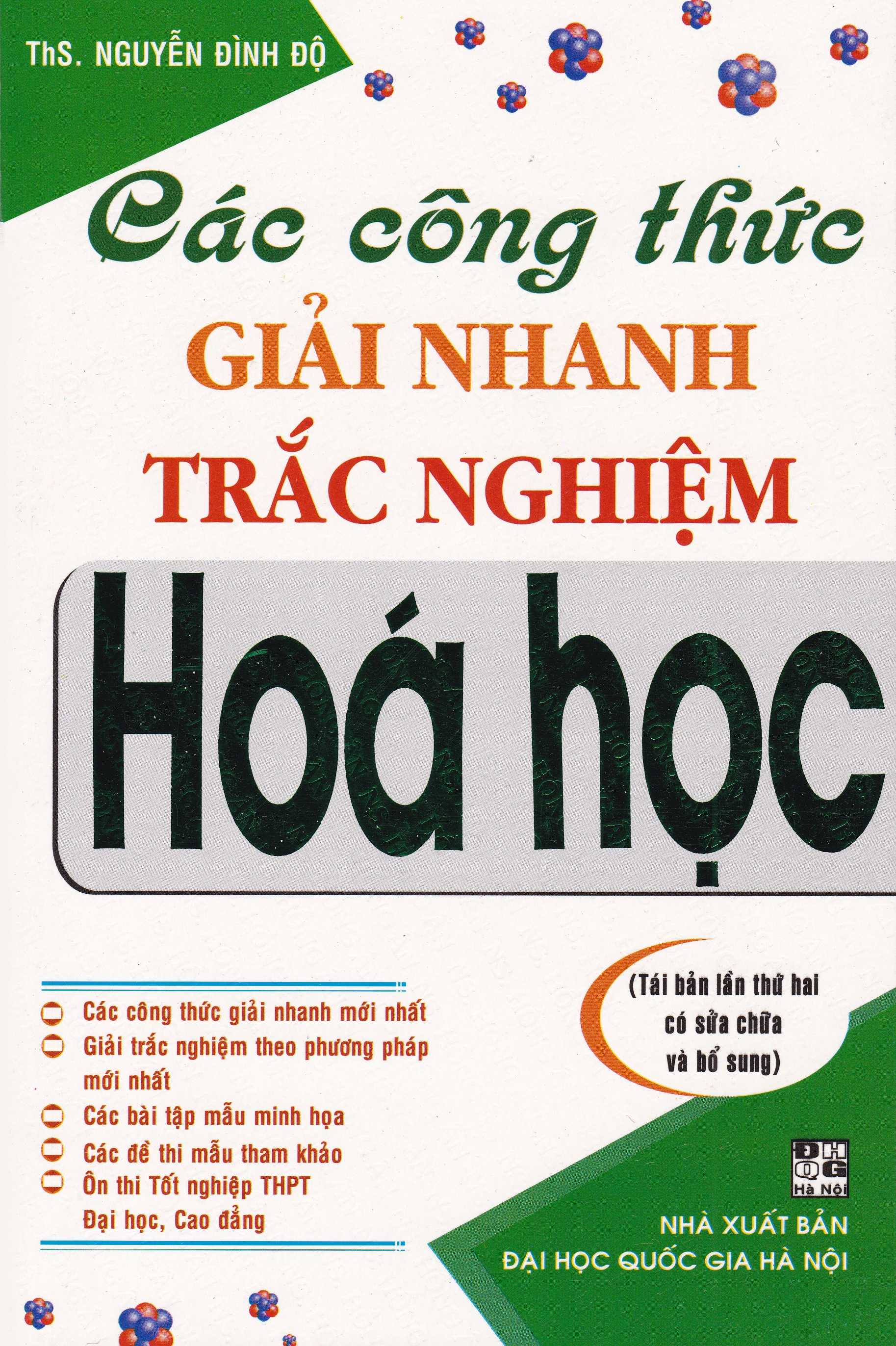 Các Công Thức Giải Nhanh Trắc Nghiệm Hóa Học